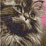 More information about "Cute kitty photo stitch free embroidery design 7"
