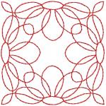More information about "Redwork pattern free embroidery design 11"