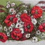 More information about "Bouquet photo stitch free embroidery design 5"