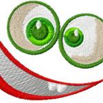 More information about "Smile free embroidery design"