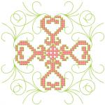 More information about "Big cross free embroidery design"