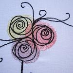 More information about "Bouquet of roses free embroidery design"