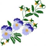 Flower free embroidery design 41 - Flowers - Machine embroidery community