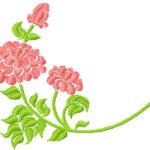 More information about "Pink flower free embroidery design 3"