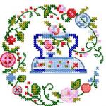 More information about "Iron cross stitch free machine embroidery design"