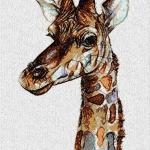 More information about "Giraffe photo stitch free embroidery design 4"