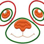 More information about "Cartoon face applque free embroidery design"