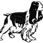 More information about "Spaniel free embroidery design"