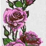 More information about "Rose photo stitch free embroidery design 22"