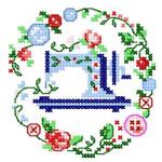 More information about "Sewing machine cross stitch free embroidery design"