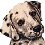 More information about "Dalmatian puppy photo stitch free embroidery design"