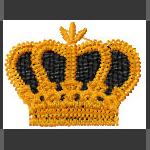 More information about "Crown free embroidery design 3"