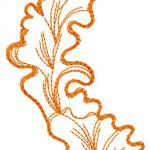 More information about "Leaflet free embroidery design"