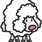 More information about "Lamb applique free embroidery design"