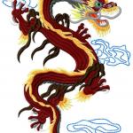 More information about "Oriental dragon free embroidery design"