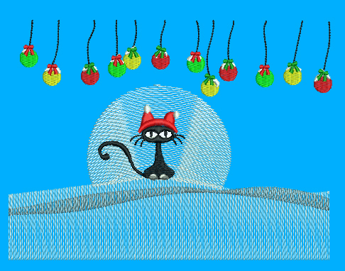 More information about "Christmas Cat"