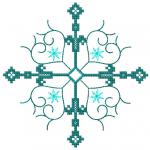 More information about "Elegant cross free embroidery design"