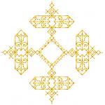 More information about "Gold Cross free embroidery design 2"
