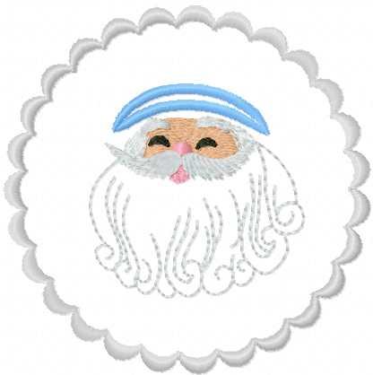 More information about "Santa Claus free embroidery design 10"