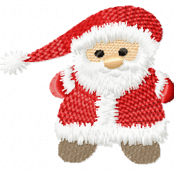 More information about "Little Santa free embroidery design"