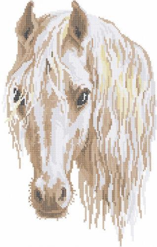 More information about "Horse cross stitch free embroidery design 10"