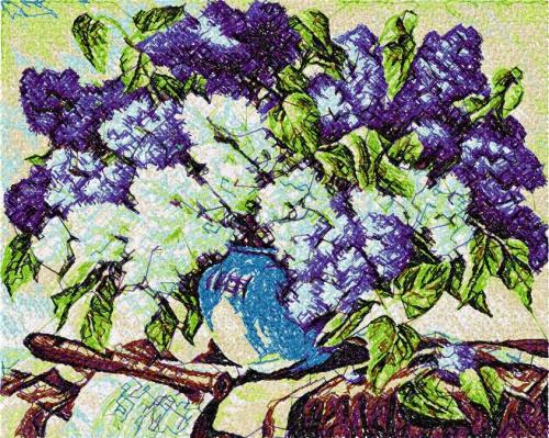 More information about "Lilac photo stitch free embroidery design 5"