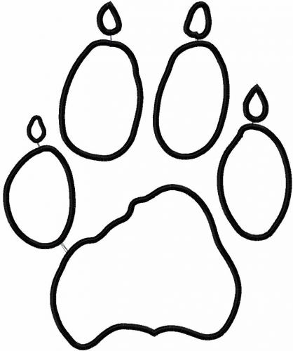 More information about "Paw applique free embroidery design"