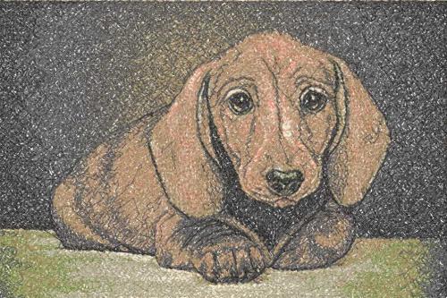 More information about "Puppy photo stitch free embroidery design 8"