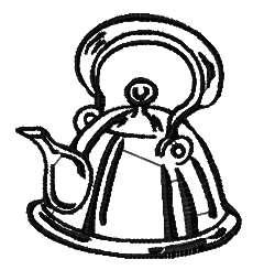 More information about "Teapot free embroidery design"