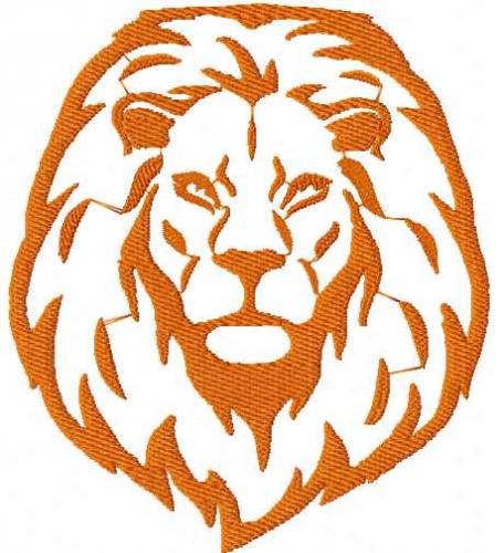 More information about "Tribal lion free embroidery design 3"