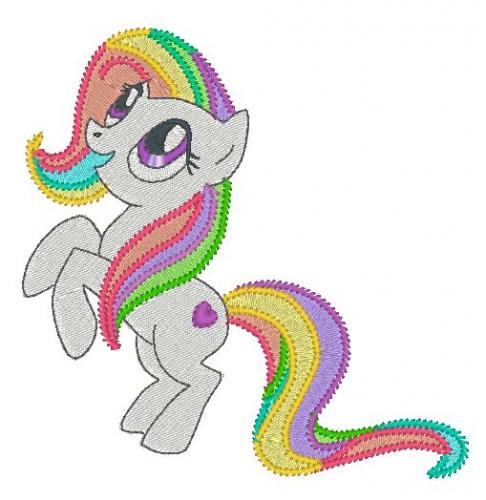 More information about "Beautifful pony free machine embroidery design"
