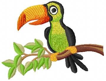More information about "Toucan free embroidery design"