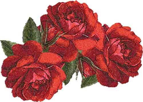 rose embroidery pattern free