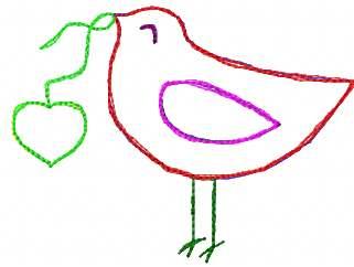 More information about "Bird applique free embroidery design"