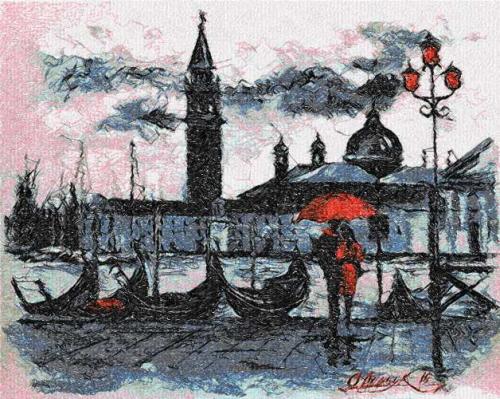 More information about "Italy rain photo stitch free embroidery design"