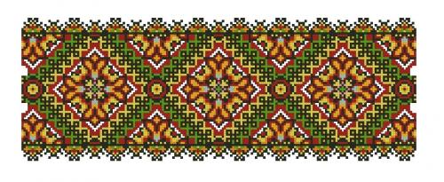 More information about "Ethnic decoration cross stitch"