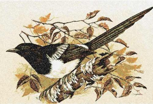 More information about "Autumn bird photo stitch free embroidery design"