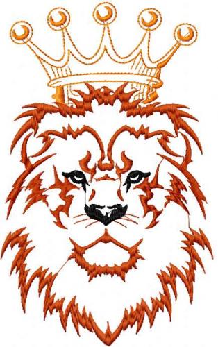 More information about "Lion king free embroidery design"
