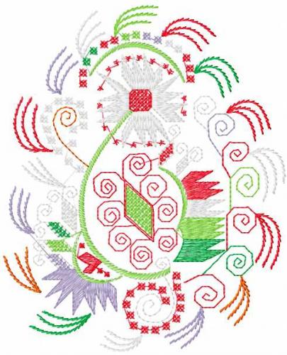 More information about "Decoration free embroidery design 25"