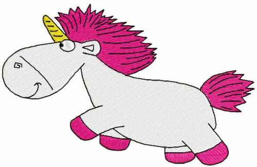 More information about "Unicorn free embroidery design"