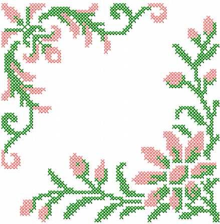 More information about "Cross stitch decoration free embroidery design 6"