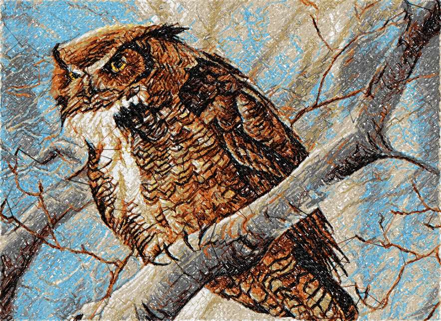 Download Owl photo stitch free embroidery design 12 - Free ...