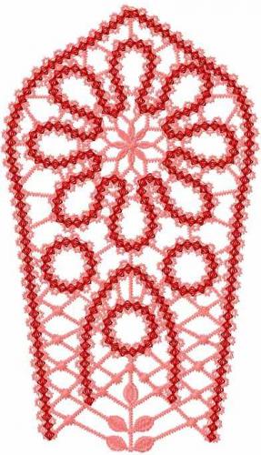 More information about "Lace decoration free machine embroidery design"