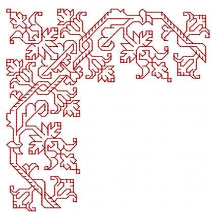 More information about "Corner redwork free embroidery design 20"