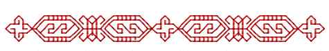 Redwork decoration free embroidery design 10