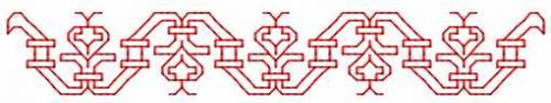 More information about "Redwork decoration free embroidery design 9"