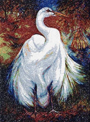 More information about "Big stork photo stitch free embroidery design"