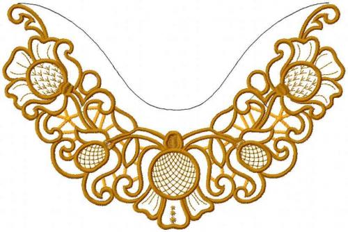 More information about "Neck decoration free machine embroidery design"