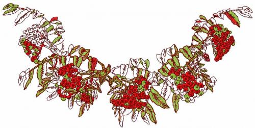 More information about "Rowanberry free machine embroidery design"