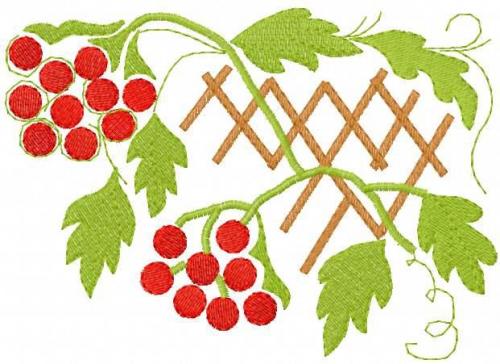 More information about "Simple garden decoration free embroidery design"